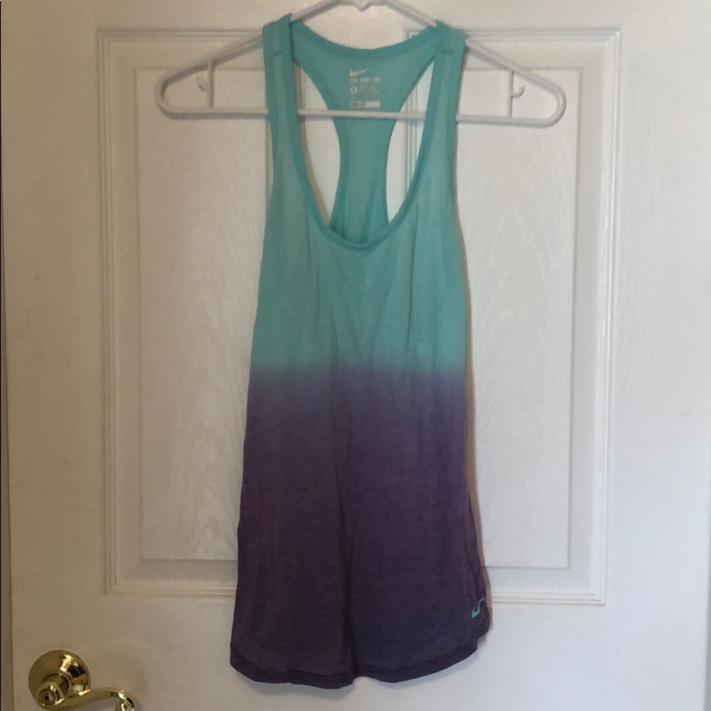 Nike Women’s Dri-Fit Ombre Tank Top, size medium
